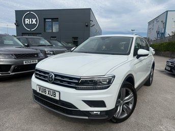 2018 VOLKSWAGEN TIGUAN 2.0 TDI SEL SUV 5dr Diesel Manual Euro 6-2 OWNERS FROM NEW-PANORAMIC GLASS SUNROOF-HEATED SEATS-BLUETOOTH-ADAPTIVE CRUISE CONTROL-APPLE CAR PLAY-DAB RADIO-ELECTRIC FOLDING MIRRORS &pound;12999.00