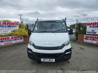 USED 2017 17 IVECO DAILY 35C14 LWB DROPSIDE PICKUP ULEZ FREE ZONE NO VAT 