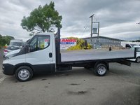 USED 2017 17 IVECO DAILY 35C14 LWB DROPSIDE PICKUP ULEZ FREE ZONE NO VAT 