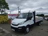 USED 2017 17 IVECO DAILY 35C14 LWB DROPSIDE PICKUP ULEZ FREE ZONE NO VAT 