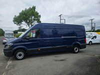 USED 2023 72 VOLKSWAGEN CRAFTER CR35 STRATLINE LWB TDI 140 71K ULEZ FREE ZONE NO VAT 