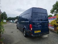USED 2023 72 VOLKSWAGEN CRAFTER CR35 STRATLINE LWB TDI 140 71K ULEZ FREE ZONE NO VAT 
