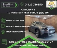 USED 2020 69 CITROEN C3 1.2 PureTech Feel Euro 6 (s/s) 5dr Serviced+MOTd+3 Month Warranty