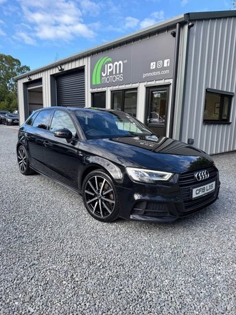 2019 AUDI A3 2.0 TDI 35 Black Edition Sportback 5dr Diesel S Tronic Euro 6 (s/s) (150 ps) &pound;13950.00