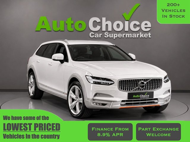 View our Volvo V90 Cross Country range