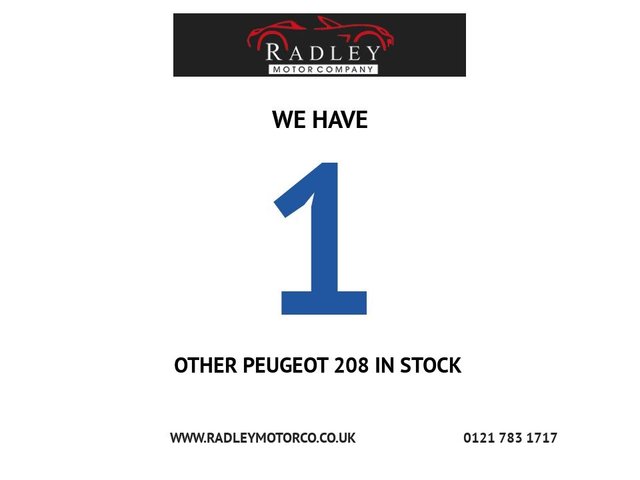 View our PEUGEOT 208
