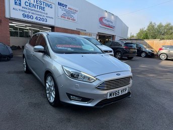 2015 FORD FOCUS 2.0 TDCi Titanium X Hatchback 5dr Diesel Manual Euro 6 (s/s) (150 ps) &pound;7495.00