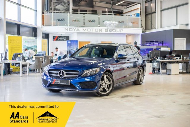 View our Mercedes-Benz C Class 2.1 C300h BlueTEC AMG Line Estate 5dr Diesel Hybrid G-Tronic+ Euro 6 (s/s) (231 ps)