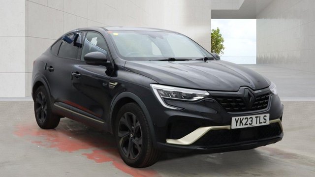 2023 23 RENAULT ARKANA 1.6 E-TECH E-Tech engineered SUV 5dr Petrol Hybrid Auto 2WD Euro 6 (s/s) (145 ps)+2 KEYS+1 FORMER KEEPER+HISTORY+FULL LEATHER HEATED SEATS+REAR CAM+ELECTRIC SEATS+FOLDING MIRRORS+CLIMATE+CRUISE+ALLOYS+AIRCON+HPI CLEAR+VOSA MOT HISTORY, CLEAN +GREAT DRIVE+GOOD MPG,PART EXCHANGE WELCOME+FULL DEALER FACILITIES+RAC CHECKED+FINANCE SPECIALISTS+The car is in very good condition in and out . Bodywork and interior clean for age and mileage . Interior is clean and tyres good ,Engine and gearbox in good order.  2 KEYS+1 FORMER KEEPER+HISTORY+FULL LEATHER HEATED SEATS+REAR CAM+ELECTRIC SEATS+FOLDING MIRRORS+CLIMATE+CRUISE+ALLOYS+AIRCON+HPI CLEAR