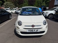 USED 2016 16 FIAT 500 1.2 Pop Hatchback 3dr Petrol Manual Euro 6 (s/s) (69 bhp) ** LOW TAX** **LOW INSURANCE**
