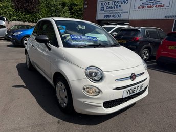 2016 FIAT 500 1.2 Pop Hatchback 3dr Petrol Manual Euro 6 (s/s) (69 bhp) £5695.00