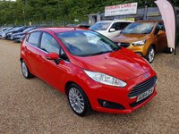 USED 2014 64 FORD FIESTA 1.0T EcoBoost Titanium Euro 5 (s/s) 5dr Â£20 TAX+FSH+TIMING BELT DONE