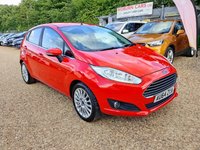 USED 2014 64 FORD FIESTA 1.0T EcoBoost Titanium Euro 5 (s/s) 5dr Â£20 TAX+FSH+TIMING BELT DONE