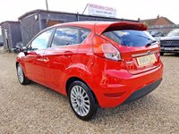 USED 2014 64 FORD FIESTA 1.0T EcoBoost Titanium Euro 5 (s/s) 5dr Â£20 TAX+FSH+TIMING BELT DONE