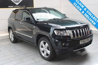 2012 JEEP GRAND CHEROKEE 3.0 V6 CRD Overland SUV 5dr Diesel Auto 4WD (237 bhp) £7500.00