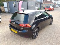 USED 2013 63 VOLKSWAGEN GOLF 2.0 TDI BlueMotion Tech GT DSG Euro 5 (s/s) 5dr Â£35 TAX+SATNAV+CRU+P-SENSORS
