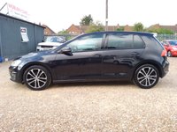USED 2013 63 VOLKSWAGEN GOLF 2.0 TDI BlueMotion Tech GT DSG Euro 5 (s/s) 5dr Â£35 TAX+SATNAV+CRU+P-SENSORS