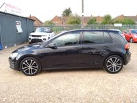 USED 2013 63 VOLKSWAGEN GOLF 2.0 TDI BlueMotion Tech GT DSG Euro 5 (s/s) 5dr Â£35 TAX+SATNAV+CRU+P-SENSORS