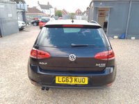 USED 2013 63 VOLKSWAGEN GOLF 2.0 TDI BlueMotion Tech GT DSG Euro 5 (s/s) 5dr Â£35 TAX+SATNAV+CRU+P-SENSORS