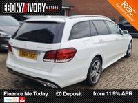 USED 2014 64 MERCEDES-BENZ E CLASS 2.1 E300dh BlueTEC AMG Line Estate 5dr Diesel Hybrid G-Tronic+ Euro 5 (s/s) (231 ps) GOOD SERVICE HISTORY, 2 KEYS, BOOK PACK, FRESH SERVICE & A MIN OF 9 MONTHS MOT WIHTIN THE SALE
