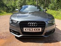 USED 2013 63 AUDI A5 2.0 TDI Black Edition Coupe 2dr Diesel Manual Euro 5 (s/s) (177 ps) Stunning Black Edition - drives superbly very high spec cambelt and water pump changed last year, DAB, Sat Nav, Parking System, Cruise
