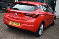 USED 2017 17 VAUXHALL ASTRA 1.4i TURBO ELITE 5 DOOR AUTO 148 BHP (EURO 6) CarPlay / Heated Seats + St Wheel