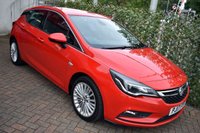 USED 2017 17 VAUXHALL ASTRA 1.4i TURBO ELITE 5 DOOR AUTO 148 BHP (EURO 6) CarPlay / Heated Seats + St Wheel