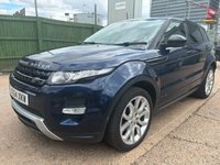 USED 2015 64 LAND ROVER RANGE ROVER EVOQUE 2.2 SD4 Dynamic Auto 4WD Euro 5 (s/s) 5dr TWO TONE LEATHER PAN ROOF ETC