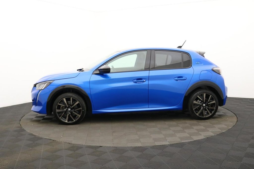 USED 2023 73 PEUGEOT E-208 50kWh GT Hatchback 5dr Electric Auto (7.4kW Charger) (136 ps) Car Play, Rear Camera, Sat Nav