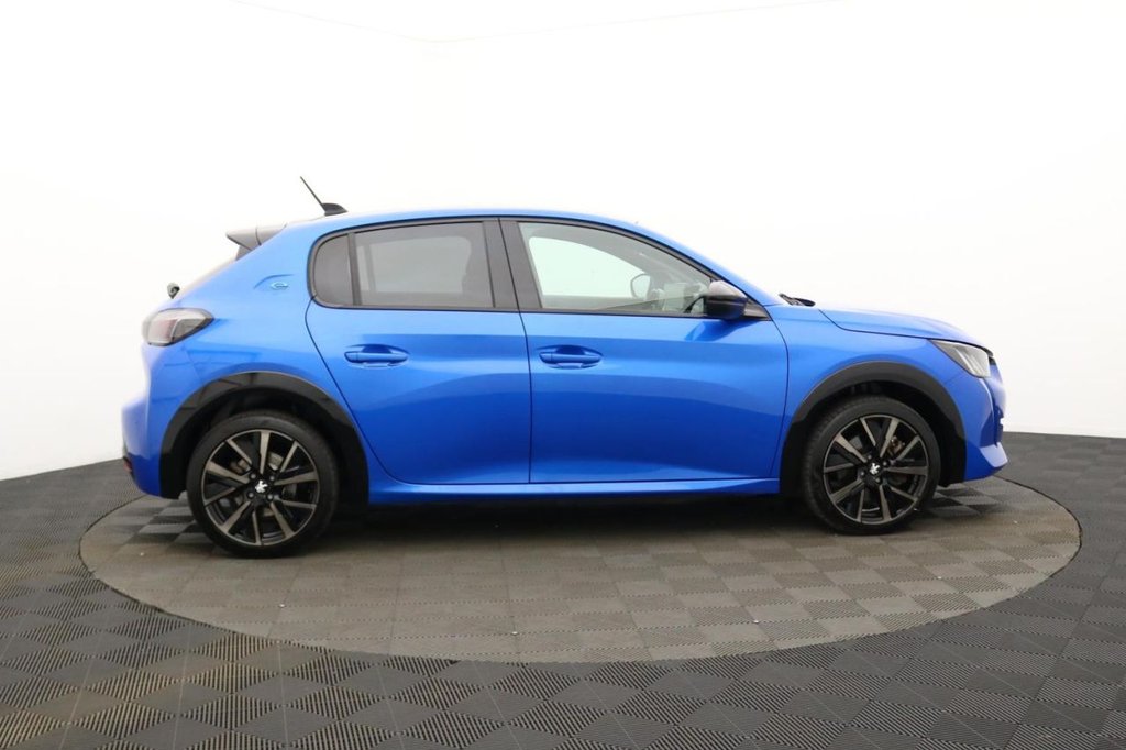 USED 2023 73 PEUGEOT E-208 50kWh GT Hatchback 5dr Electric Auto (7.4kW Charger) (136 ps) Car Play, Rear Camera, Sat Nav