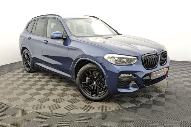 2019 68 BMW X3 2.0 20d M Sport SUV 5dr Diesel Auto xDrive Euro 6 (s/s) (190 ps) 4WD, Sat Nav, Leather