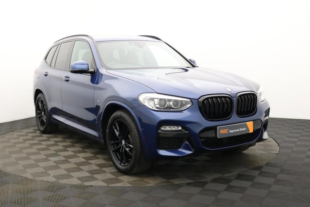 USED 2019 68 BMW X3 2.0 20d M Sport SUV 5dr Diesel Auto xDrive Euro 6 (s/s) (190 ps) 4WD, Sat Nav, Leather