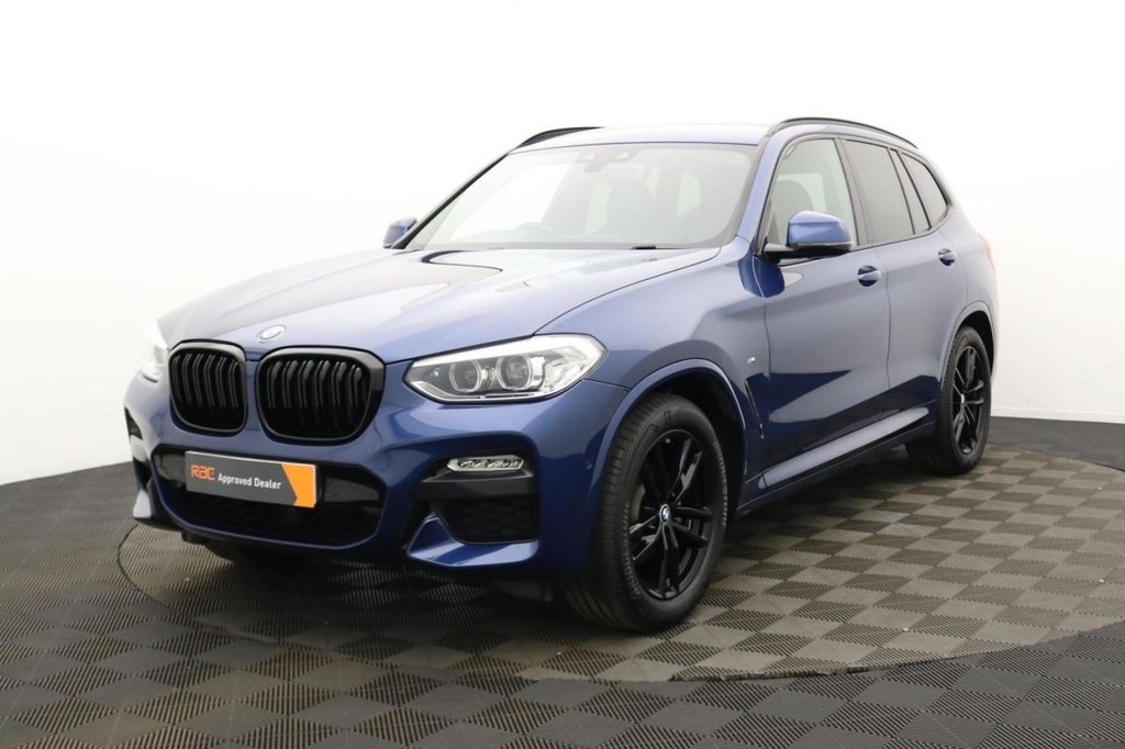 USED 2019 68 BMW X3 2.0 20d M Sport SUV 5dr Diesel Auto xDrive Euro 6 (s/s) (190 ps) 4WD, Sat Nav, Leather