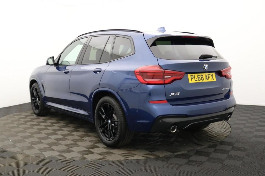 USED 2019 68 BMW X3 2.0 20d M Sport SUV 5dr Diesel Auto xDrive Euro 6 (s/s) (190 ps) 4WD, Sat Nav, Leather