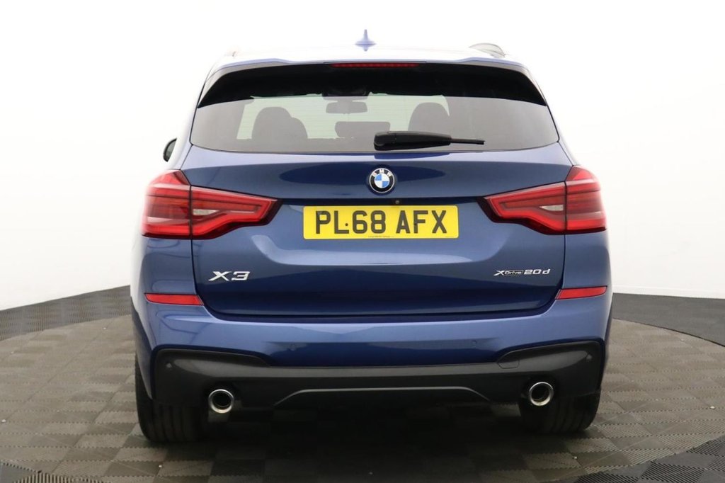 USED 2019 68 BMW X3 2.0 20d M Sport SUV 5dr Diesel Auto xDrive Euro 6 (s/s) (190 ps) 4WD, Sat Nav, Leather