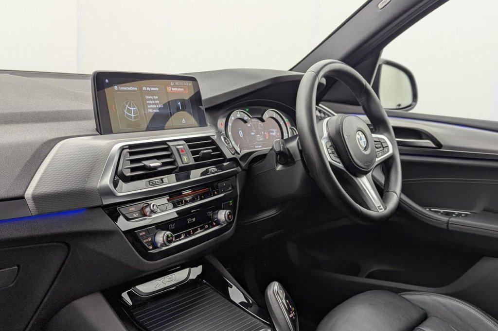 USED 2019 68 BMW X3 2.0 20d M Sport SUV 5dr Diesel Auto xDrive Euro 6 (s/s) (190 ps) 4WD, Sat Nav, Leather