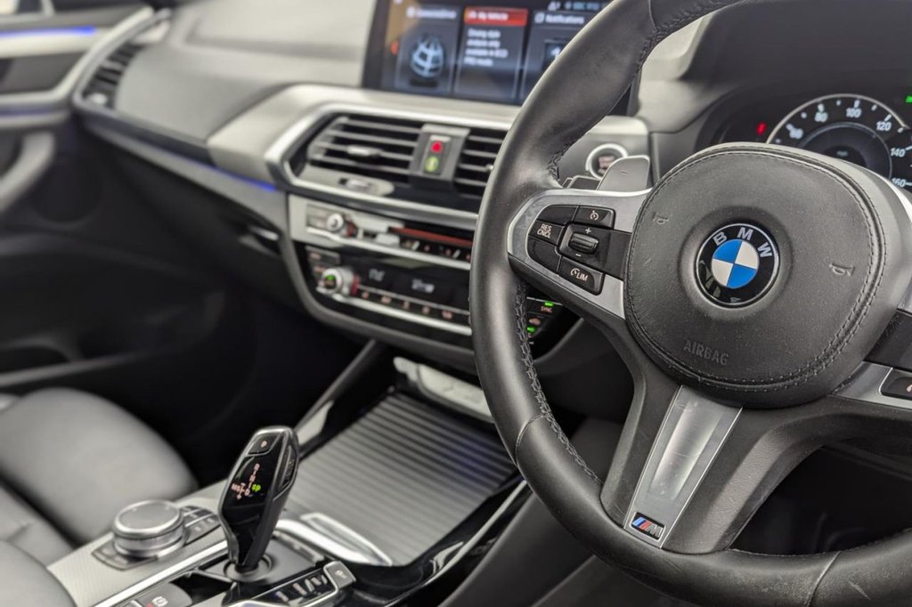 USED 2019 68 BMW X3 2.0 20d M Sport SUV 5dr Diesel Auto xDrive Euro 6 (s/s) (190 ps) 4WD, Sat Nav, Leather
