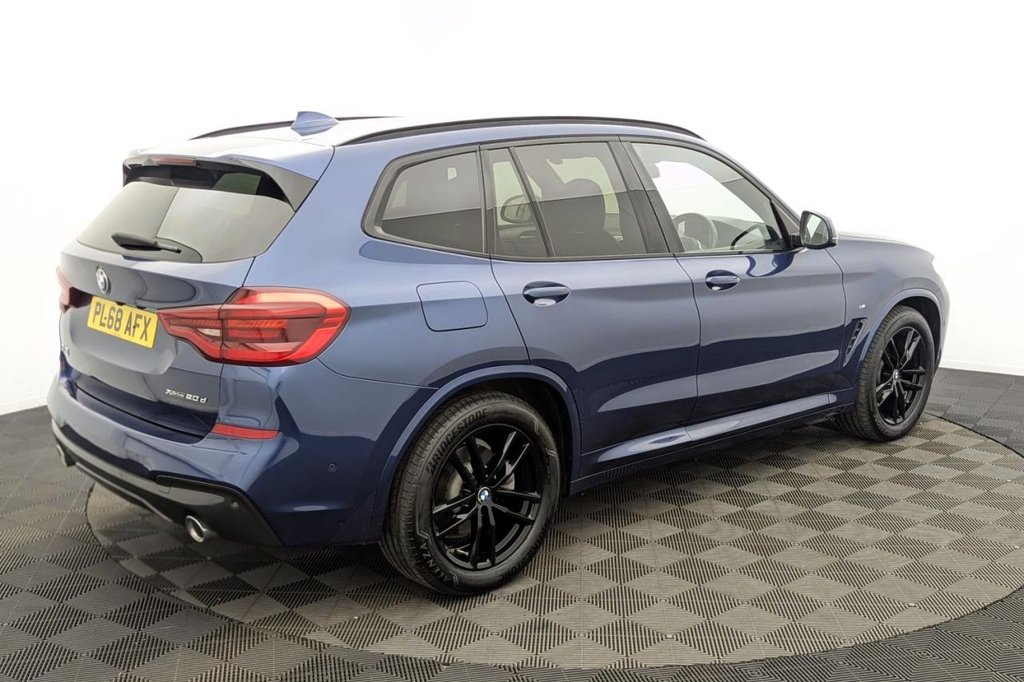 USED 2019 68 BMW X3 2.0 20d M Sport SUV 5dr Diesel Auto xDrive Euro 6 (s/s) (190 ps) 4WD, Sat Nav, Leather