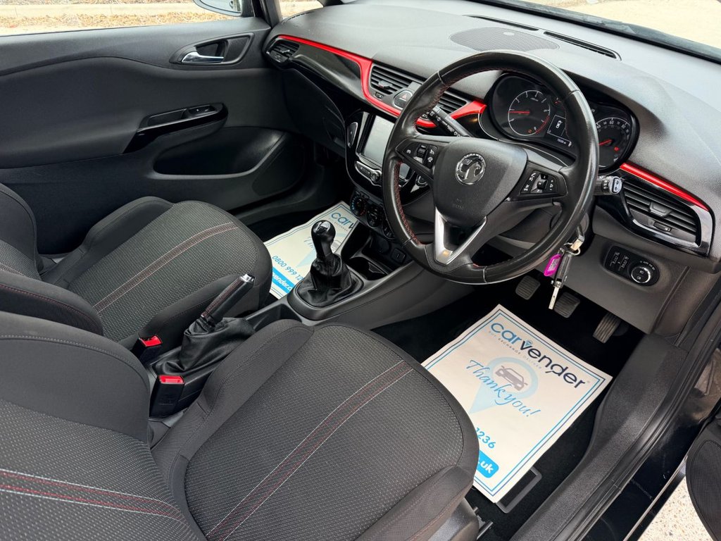 USED 2018 Y VAUXHALL CORSA 1.4i ecoTEC SRi Nav Hatchback 3dr Petrol Manual Euro 6 (75 ps) SatNav|6 Services|Apple CarPlay/Android Auto|