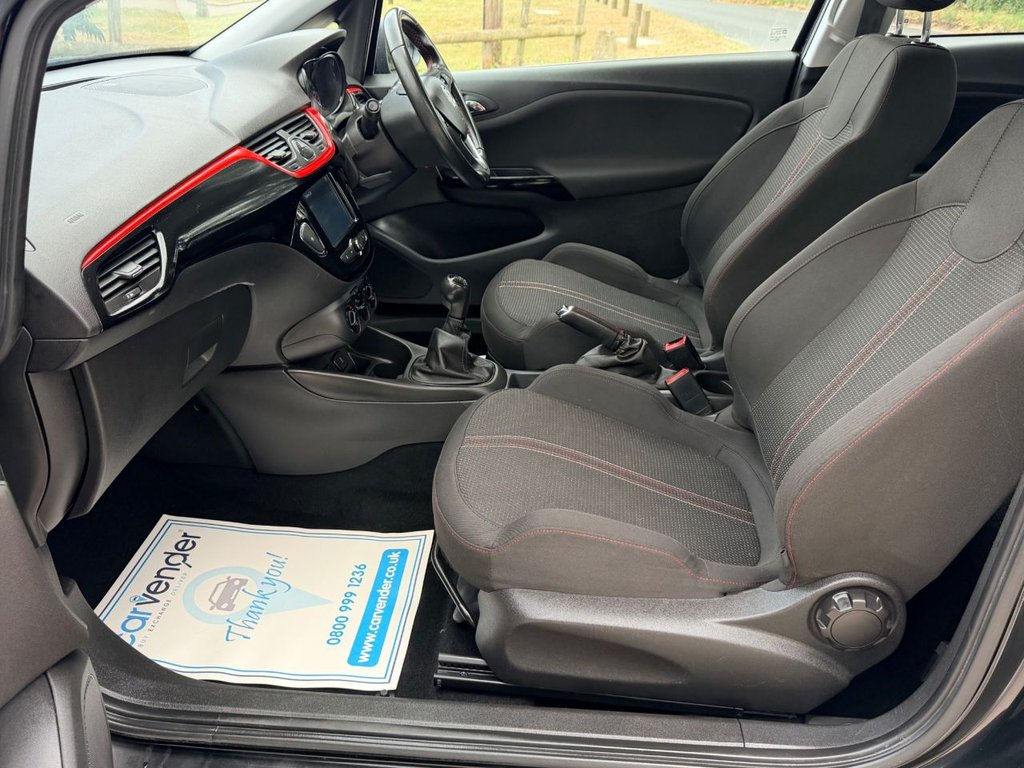 USED 2018 Y VAUXHALL CORSA 1.4i ecoTEC SRi Nav Hatchback 3dr Petrol Manual Euro 6 (75 ps) SatNav|6 Services|Apple CarPlay/Android Auto|