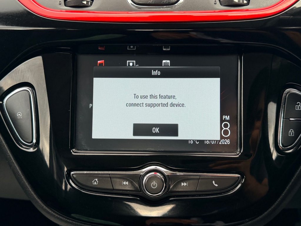 USED 2018 Y VAUXHALL CORSA 1.4i ecoTEC SRi Nav Hatchback 3dr Petrol Manual Euro 6 (75 ps) SatNav|6 Services|Apple CarPlay/Android Auto|