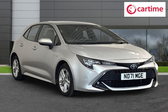 View our Toyota Corolla 1.8 VVT-h GPF Icon Tech Hatchback 5dr Petrol Hybrid CVT Euro 6 (s/s) (122 ps) Reverse Camera, Front / Rear Parking Sensors, Android Auto / Apple CarPlay, Heated Seats, Touchscreen