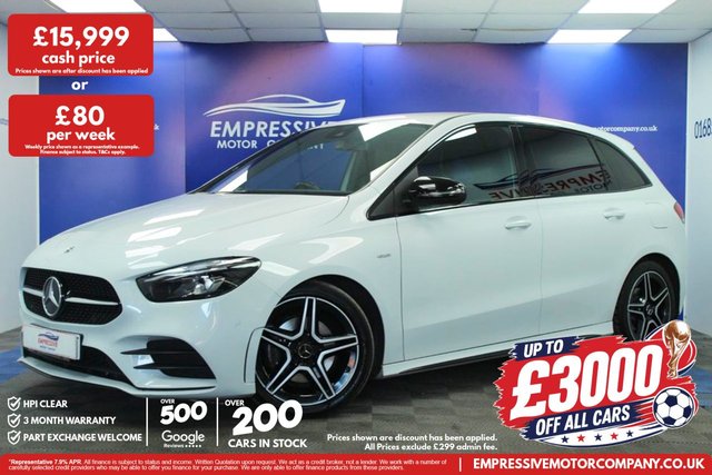 View our Mercedes-Benz B Class range