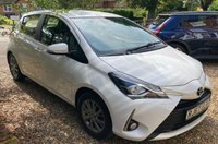 USED 2017 67 TOYOTA YARIS 1.0 VVT-i Icon Hatchback 5dr Petrol Manual Euro 6 (69 ps) ONE OWNER - NEW MOT - SERVICE RECORDS - PARKING CAM - DAB RADIO - CRUISE CONTROL