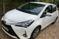USED 2017 67 TOYOTA YARIS 1.0 VVT-i Icon Hatchback 5dr Petrol Manual Euro 6 (69 ps) ONE OWNER - NEW MOT - SERVICE RECORDS - PARKING CAM - DAB RADIO - CRUISE CONTROL