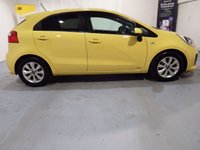 USED 2016 66 KIA RIO 1.25 SR7 Hatchback 5dr Petrol Manual Euro 6 (84 bhp) 2 OWNERS-7 SERVICES-A/C-DAB-REAR PARKING SENSORS-PRIVACY GLASS