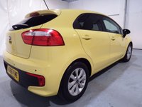 USED 2016 66 KIA RIO 1.25 SR7 Hatchback 5dr Petrol Manual Euro 6 (84 bhp) 2 OWNERS-7 SERVICES-A/C-DAB-REAR PARKING SENSORS-PRIVACY GLASS