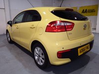USED 2016 66 KIA RIO 1.25 SR7 Hatchback 5dr Petrol Manual Euro 6 (84 bhp) 2 OWNERS-7 SERVICES-A/C-DAB-REAR PARKING SENSORS-PRIVACY GLASS