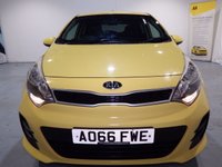 USED 2016 66 KIA RIO 1.25 SR7 Hatchback 5dr Petrol Manual Euro 6 (84 bhp) 2 OWNERS-7 SERVICES-A/C-DAB-REAR PARKING SENSORS-PRIVACY GLASS