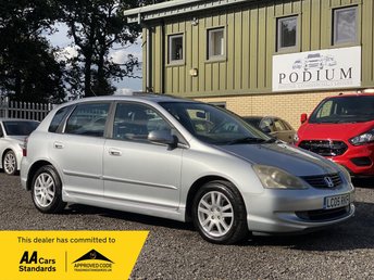 2005 HONDA CIVIC 1.6 i-VTEC Executive 5dr £2990.00